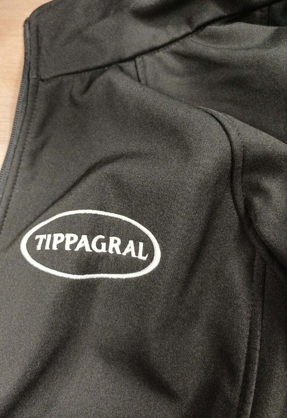 Broderie sur veste softshell